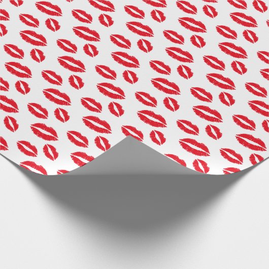 Maskenbildner-roter Geschenkpapier (Ecke)