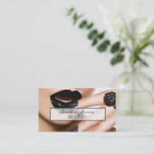 Maskenbildner, Schönheit, Skincare Visitenkarte (Stehend Vorderseite)