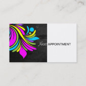 MASKENBILDNER-VISITENKARTE TERMINKARTE (Rückseite)