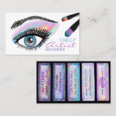 Maskenbildner-Visitenkarte Visitenkarte (Vorne/Hinten)