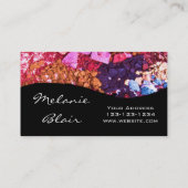 Maskenbildner-Visitenkarte Visitenkarte (Rückseite)