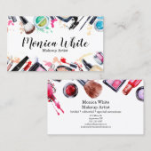 Maskenbildner-Visitenkarte Visitenkarte (Vorne/Hinten)