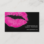 MASKENBILDNER-VISITENKARTE VISITENKARTE (Rückseite)