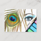 Maskenbildner-Visitenkarte Visitenkarte (Vorderseite)