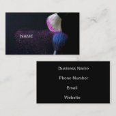 Maskenbildner-Visitenkarte Visitenkarte (Vorne/Hinten)