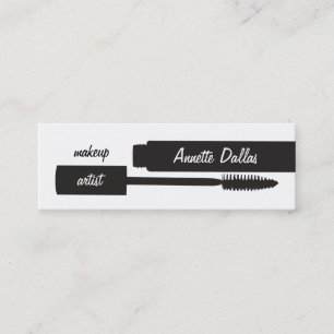 Maskenbildner-Visitenkarten Mini Visitenkarte