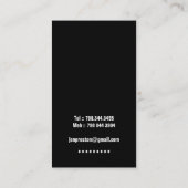 Maskenbildner-Visitenkarten Visitenkarte (Rückseite)