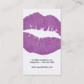 MASKENBILDNER-VISITENKARTEN VISITENKARTE (Rückseite)