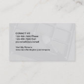 Maskenbildner-Visitenkarten Visitenkarte (Rückseite)