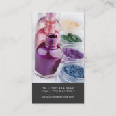 Maskenbildner-Visitenkarten Visitenkarte (Rückseite)