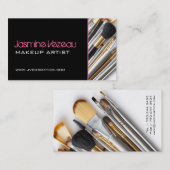 Maskenbildner-Visitenkarten Visitenkarte (Vorne/Hinten)