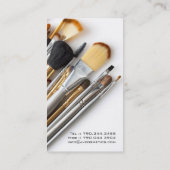 Maskenbildner-Visitenkarten Visitenkarte (Rückseite)