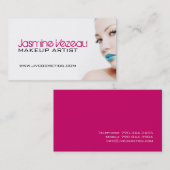 Maskenbildner-Visitenkarten Visitenkarte (Vorne/Hinten)