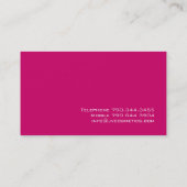 Maskenbildner-Visitenkarten Visitenkarte (Rückseite)