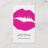 MASKENBILDNER-VISITENKARTEN VISITENKARTE (Rückseite)