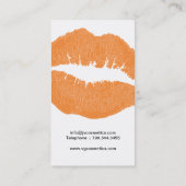 MASKENBILDNER-VISITENKARTEN VISITENKARTE (Rückseite)