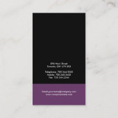 Maskenbildner-Visitenkarten Visitenkarte (Rückseite)