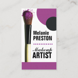 Maskenbildner-Visitenkarten Visitenkarte