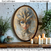 Maskenbildnerinnen 159 Verlassen Seidenpapier