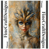 Maskenbildnerinnen 159 Verlassen Seidenpapier