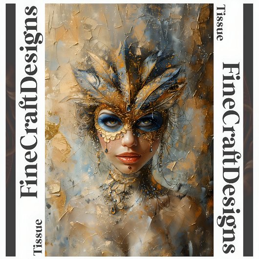 Maskenbildnerinnen 159 Verlassen Seidenpapier