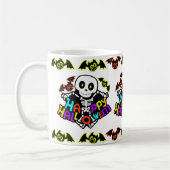 Maskendesign Kaffeetasse (Links)