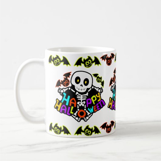 Maskendesign Kaffeetasse (Links)