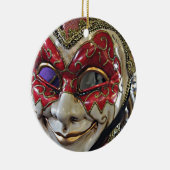 Maskendesign Keramik Ornament (Rechts)