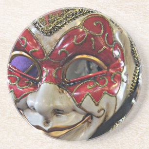 Maskendesign Sandstein Untersetzer