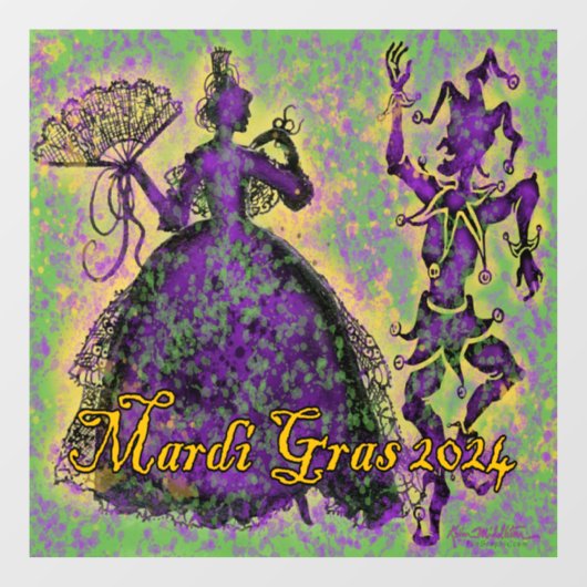 Maskenfenster Fensteraufkleber (Blatt)