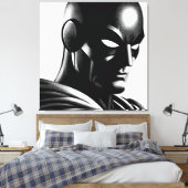 Maskenjustiz Leinwanddruck (Insitu (Schlafzimmer))