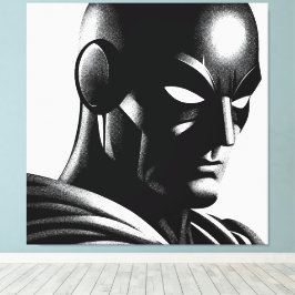 Maskenjustiz Leinwanddruck