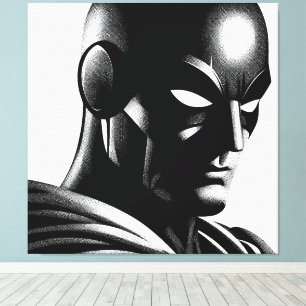 Maskenjustiz Leinwanddruck