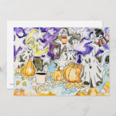 Maskenkarte Feiertagskarte (Vorne/Hinten)