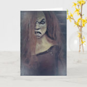 Maskenkarte Karte (Gelbe Blume)