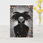 Maskenkarte Karte (Gelbe Blume)