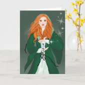 Maskenkarte Karte (Gelbe Blume)