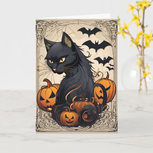 Maskenkarte Karte (Gelbe Blume)