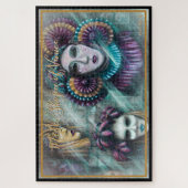 Maskenladen von Venedig Schöne Kunst Puzzle (Vertikal)