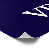 Maskenmaske Venezianisch maskierte Kugel Poster (Ecke)