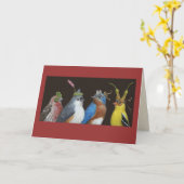 Maskennachtkarte Karte (Gelbe Blume)