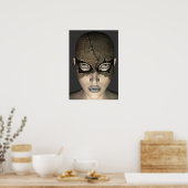 Maskenposter Poster (Küche)