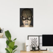 Maskenposter Poster (Heimbüro)