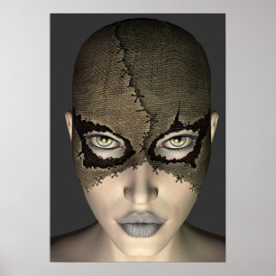 Maskenposter Poster