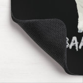 Maskenschaf | Gewittertes Schaf mit Gesichtsmaske Mousepad (Ecke)
