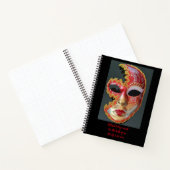 Maskenspirale-Notebook Notizblock (Innenseite)