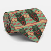 Maskenstil, Krawatte (Gerollt)