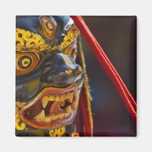 Maskentanz beim Tshechu Festival Magnet (Vorne)