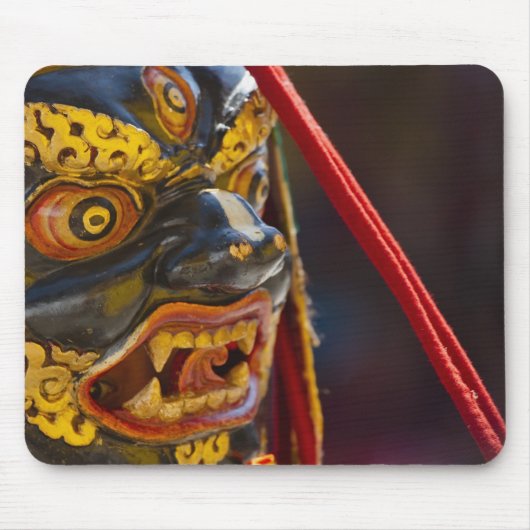 Maskentanz beim Tshechu Festival Mousepad (Vorne)