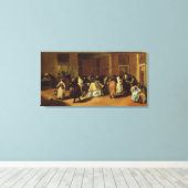 Maskentreffen Leinwanddruck (Insitu (Holzboden))